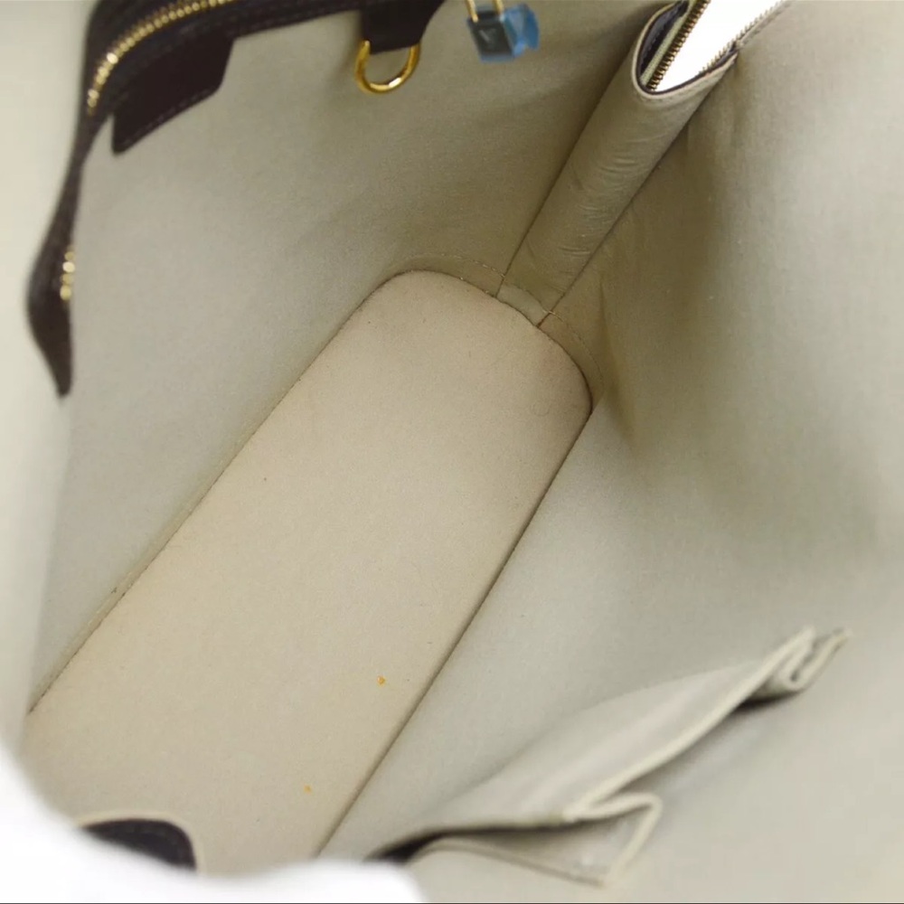Louis Vuitton Tan and Gold Laptop Bag PRE-OWNED. Project bag. - Picture 10 of 16